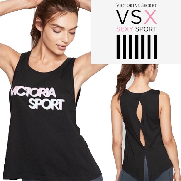 Victoria's Secret Tops - Victoria’s Secret Sport Key Hole Tank Top NWT